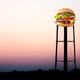 Illustration for article titled Hamburg, New York will finally paint its water tower to resemble a hamburgerem/em